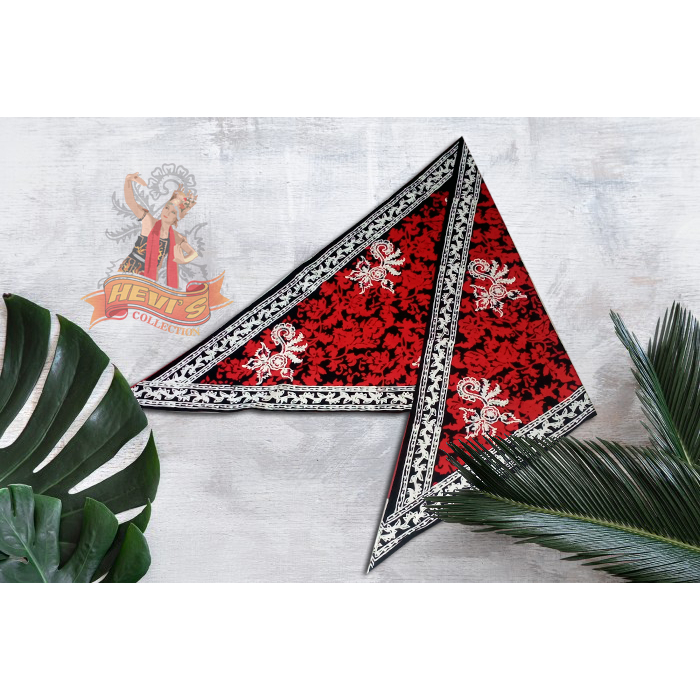 [206] Udeng Banyuwangi / udeng jaranan / udeng batik asli Banyuwangi bermotif bunga