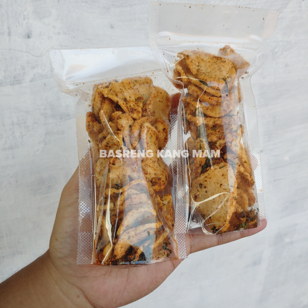 

Basreng Kang Mam (Baso Goreng) Pedas
