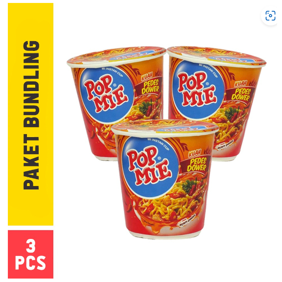 

Paket Pop Mie Kuah Pedes Dower - 3 Pcs