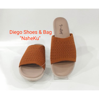 Rullief FKB 972 Sandal Selop Wedges Sopan Kasual Wanita Original