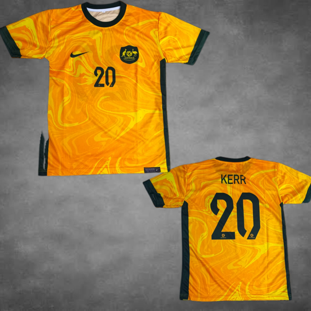 jersey australia dewasa/baju kaos bola australia dewasa printing