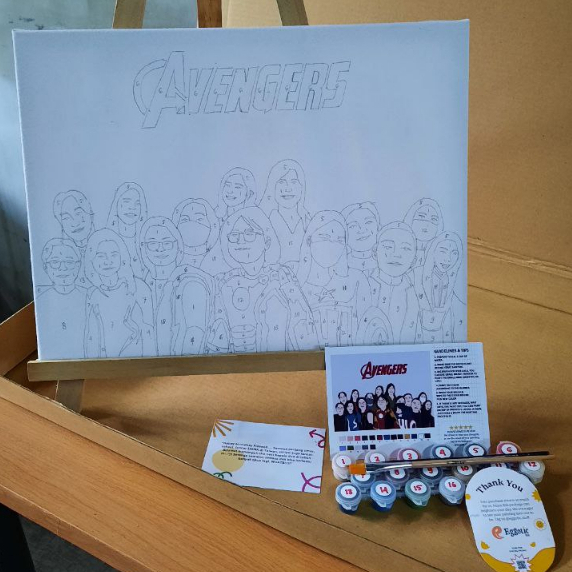 

Custom Painting Kit 30 x 40 special custom