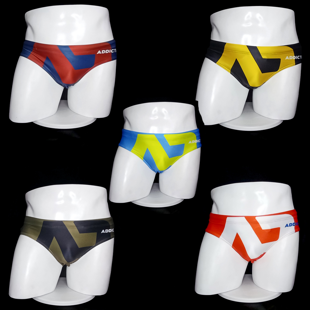 ADDICTED Celana Renang Seksi Pria Men Sexy Swimwear 2 Tone ADS045
