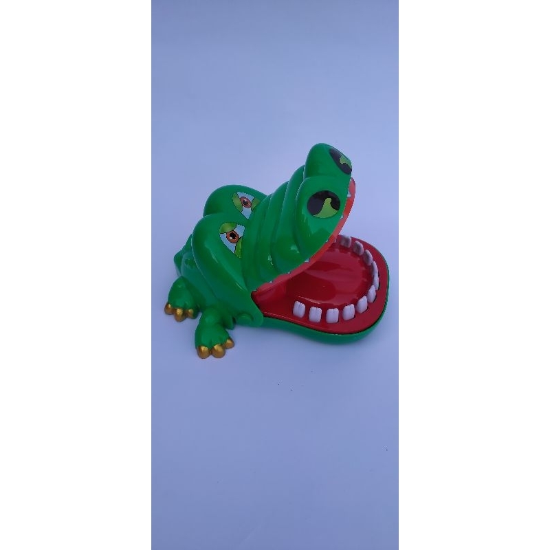 mainan buaya gigit jari crocodile dentist/prank kemasan plastik