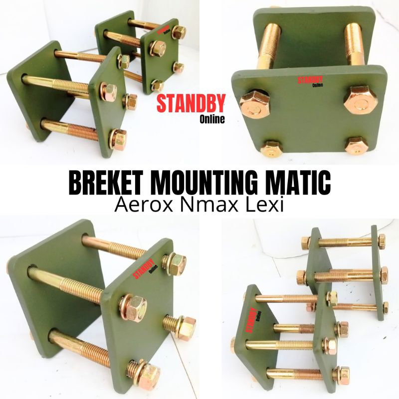 BREKET PLAT MOUNTING AEROX NEW / OLD / NMAX NEW / LEXI
