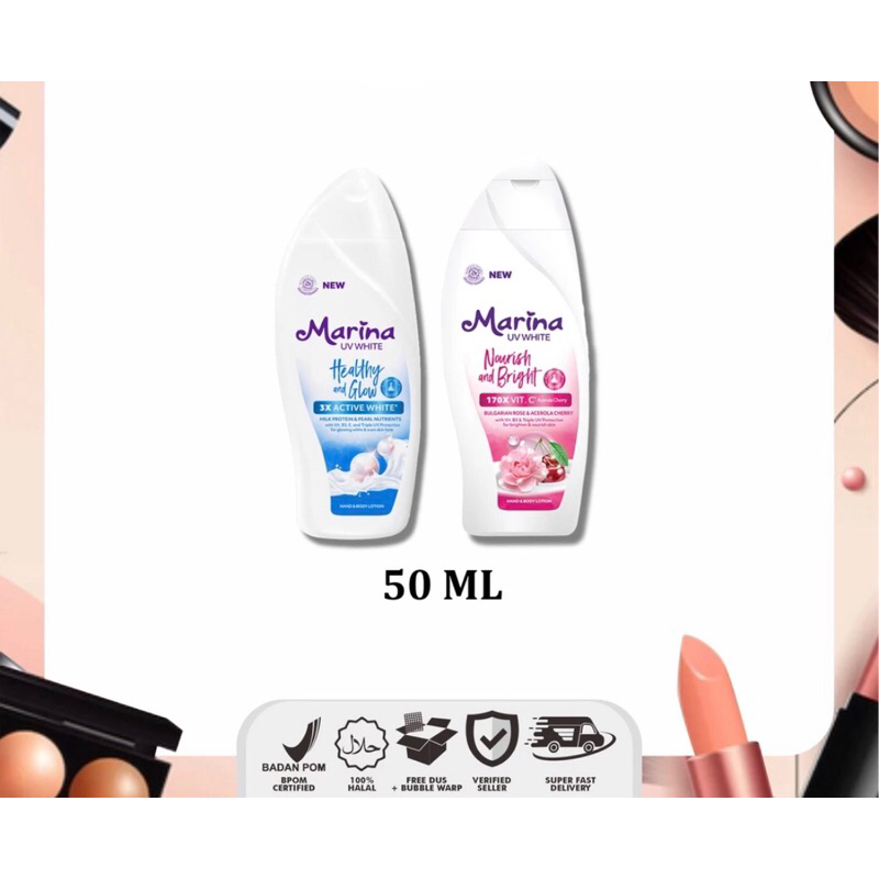 MARINA UV WHITE HAND & body lotion -50ml