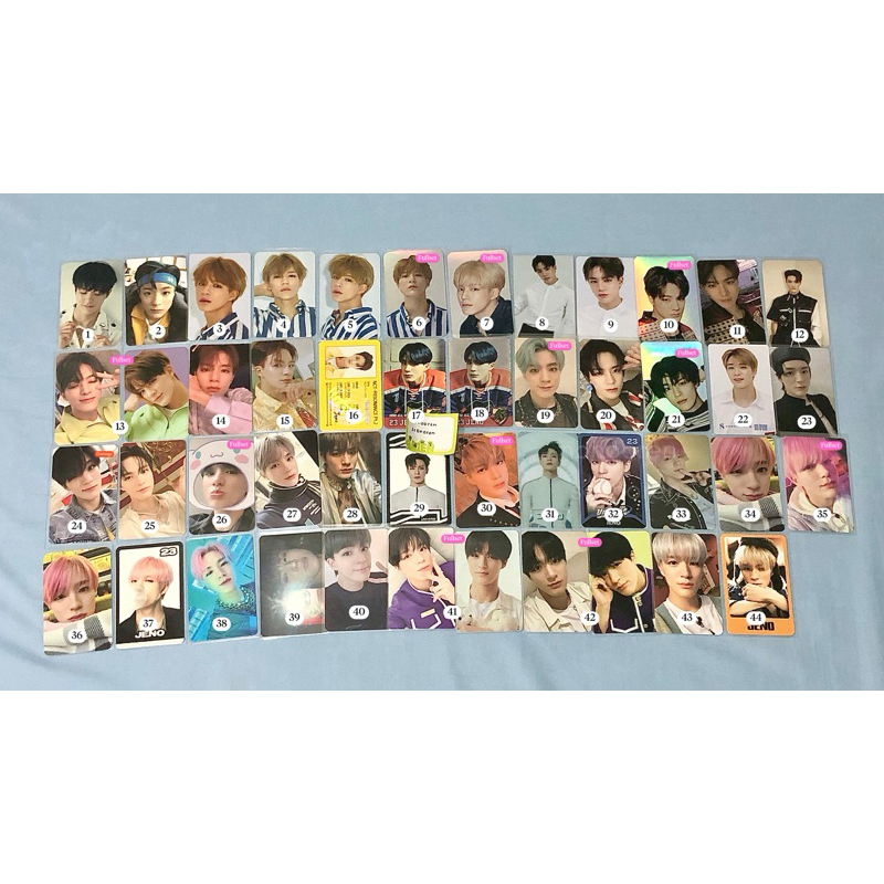 jeno pc photocard poca nct dream trading card tc 90s love holo ar ticket resonance pt 2 departure id