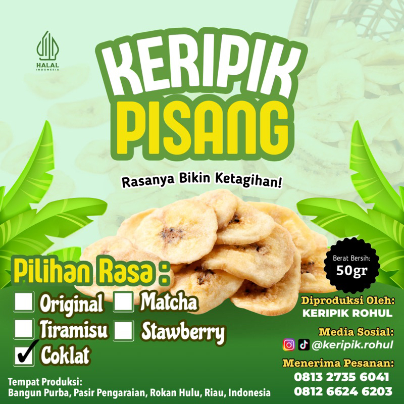 

JAJANAN KERIPIK PISANG LUMER