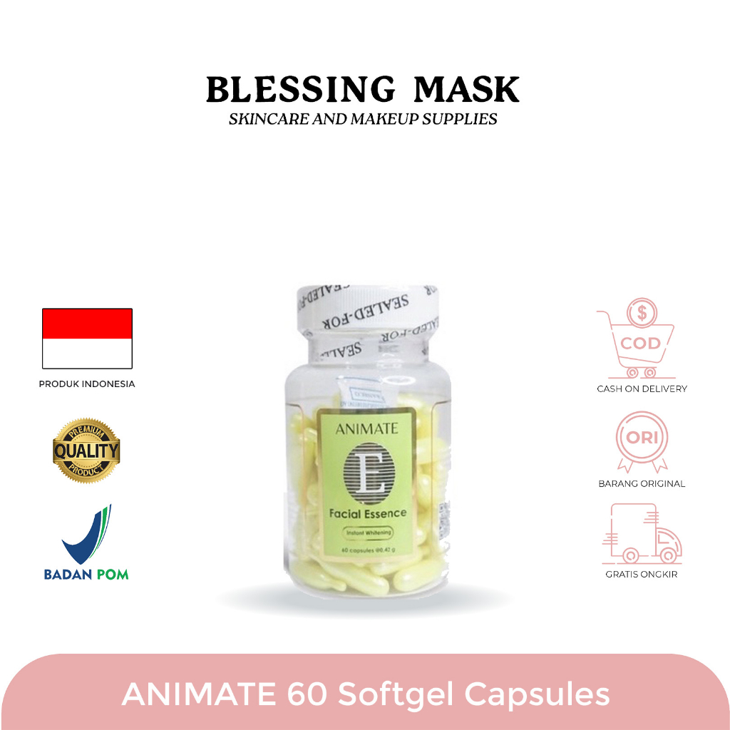 Animate | Serum ANIMATE 60 Softgel Capsules | Essences Capsule