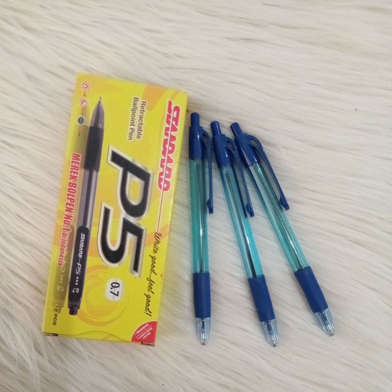 

Bolpen Srandard P5 0.7 biru
