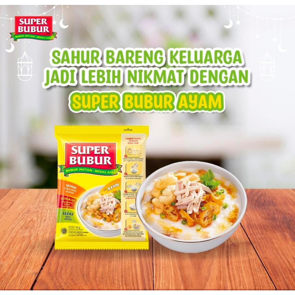 

Super Bubur Sachet 22g