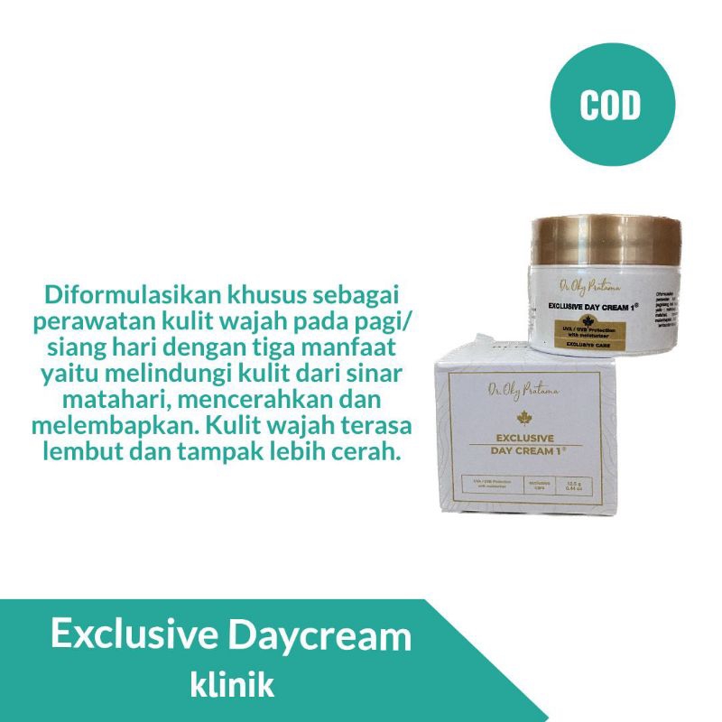 Benings Exclusive Day Cream 1 Bening's Clinic -Benings Clinic