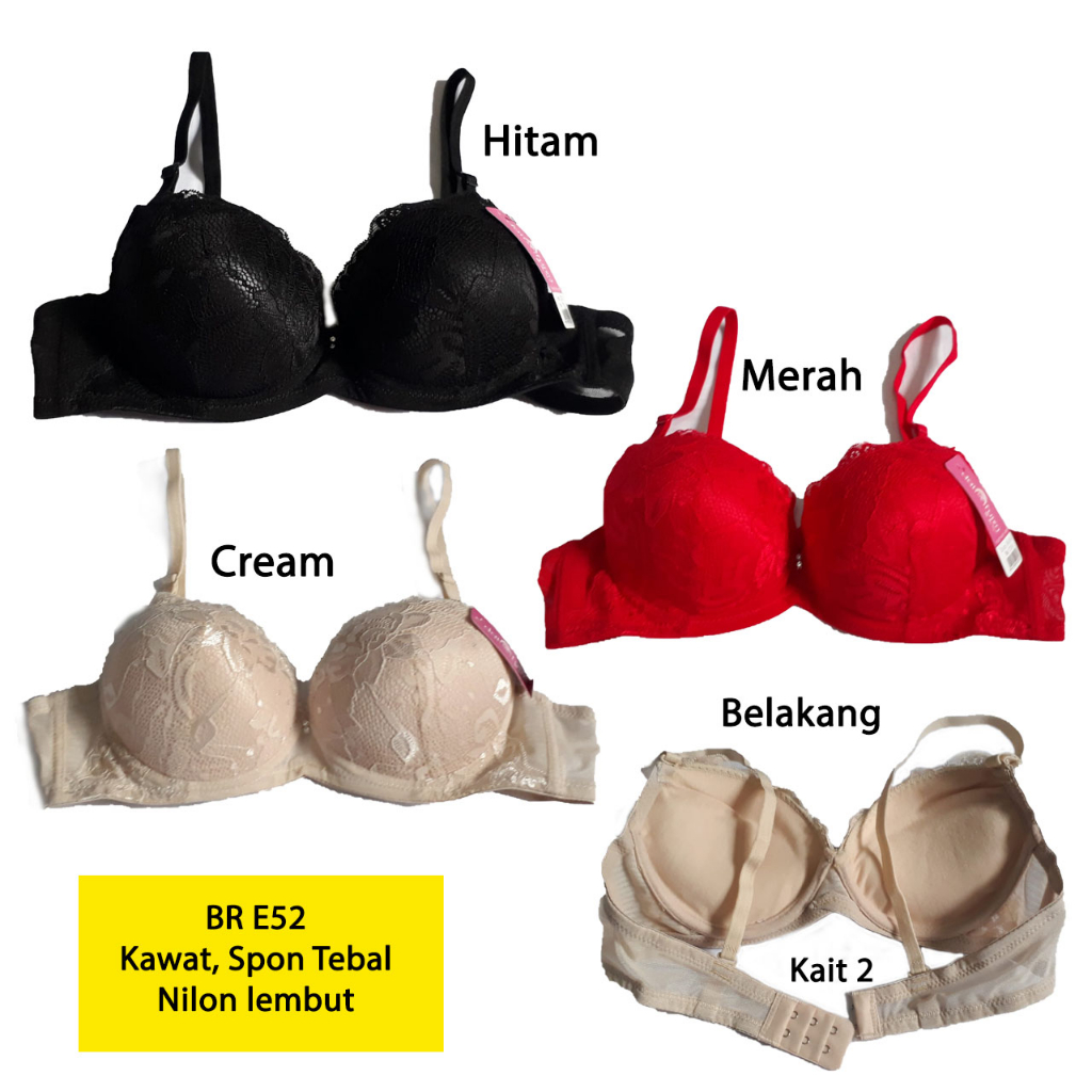 Elena basic push up bra small Cup E 24484 / 24480 size (32A - 36A) -Female  underwear BH