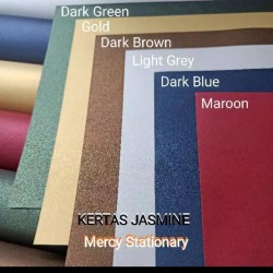 

KERTAS JASMINE / KERTAS GLITER / KERTAS UNDANGAN A4 190gsm