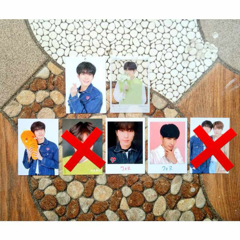 SEVENTEEN tc trading card wonwoo haru japan tour set