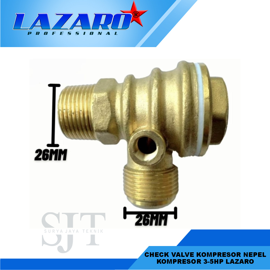 Check Valve Kompresor Nepel Kompresor 3-5hp Lazaro