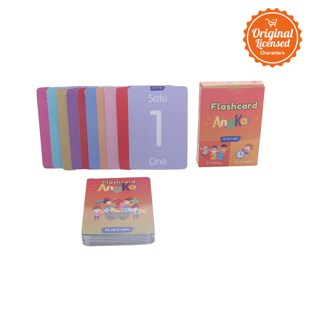 My Flash Cards - Seri Angka