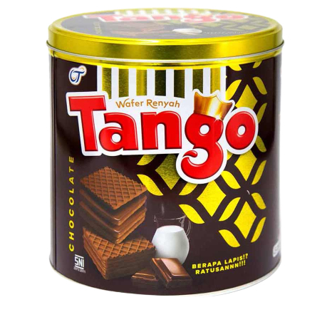 

Tango Tin Kaleng Wafer Coklat 290gr