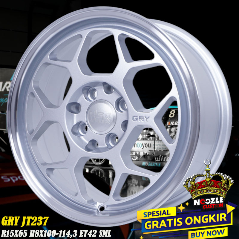 Velg Mobil R15 Promo Sale HSR Velg Racing Baut 4 Ring 15 Baut 4 Avanza Xenia Sigra