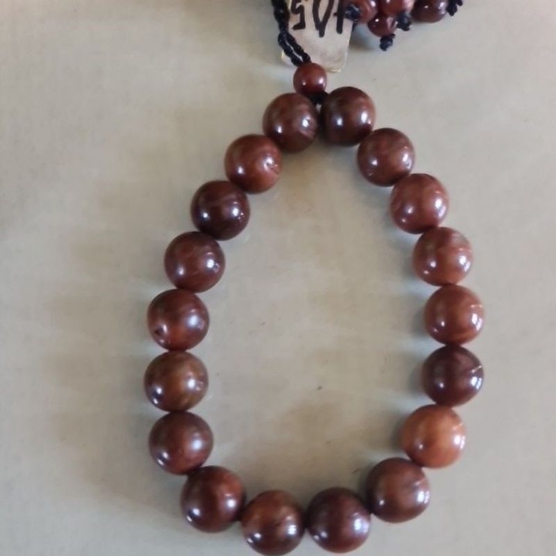 Gelang kaukah  Bulat besar  Gelang kokka coklat bulat besar