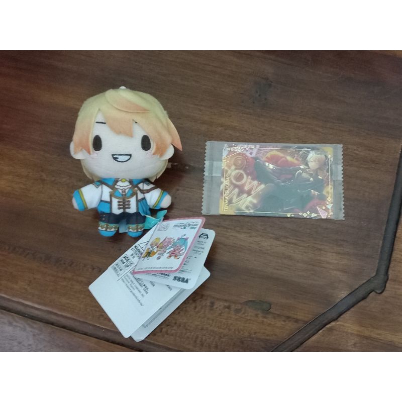 Project Sekai Fuwapuchi Tenma Tsukasa + wafercard