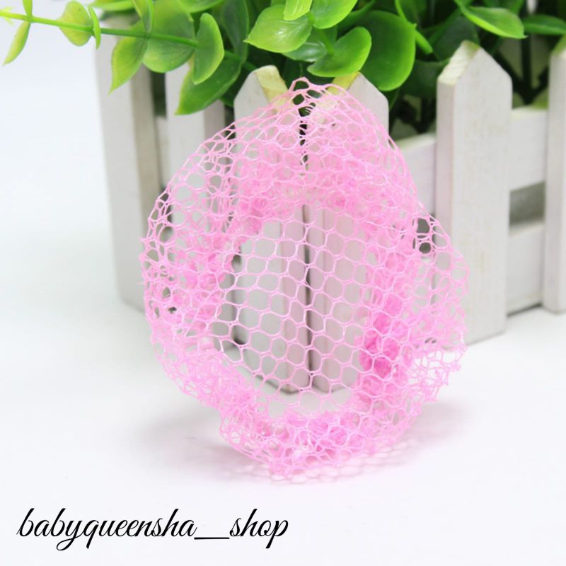 (Tanpa paper)hairnet jaring rambut/hairnet ballet pink/hairnet pink/jaring rambut/cepol ballet