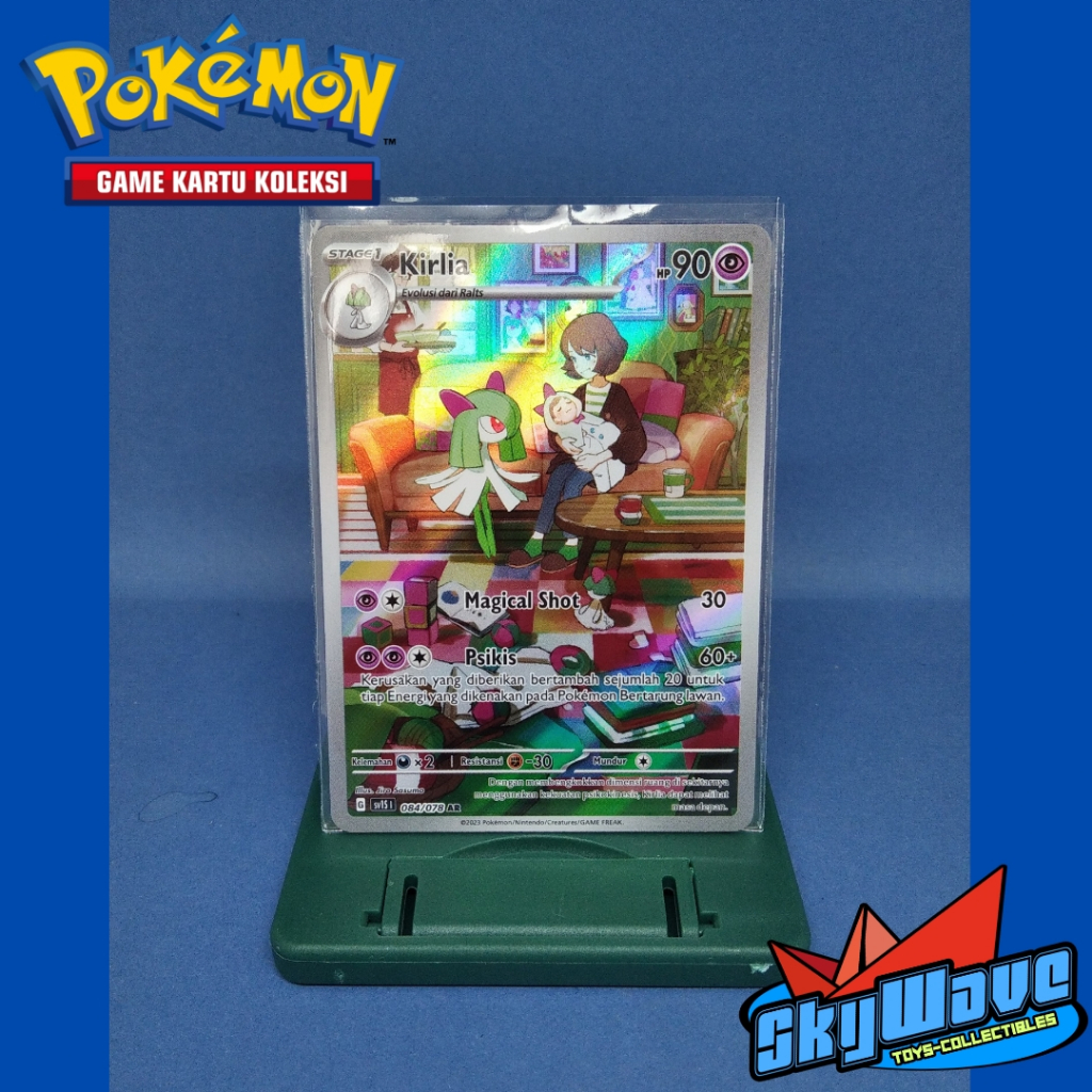 Pokemon TCG Indonesia - Kirlia AR 084/078 SV1S
