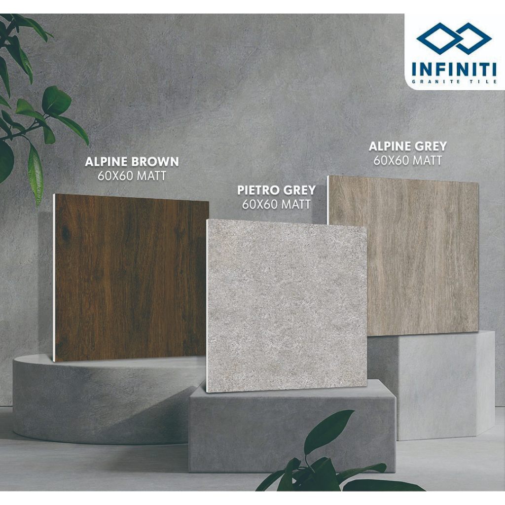 INFINITI Granit 60x60 PIETRO SERIES / MATT SURFACE GRANITE TILE 60X60