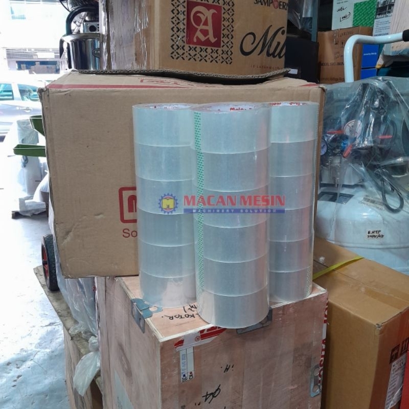 

LAKBAN MELON TAPE BENING/PUTIH 48Mm × 90Y 6 PCS/ROLL