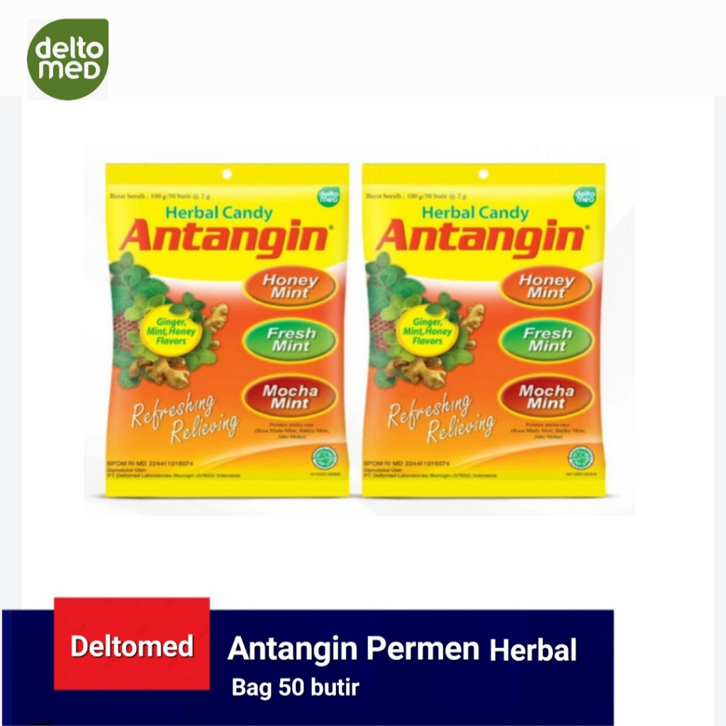 

Antangin Permen Herbal Bag isi 50pcs