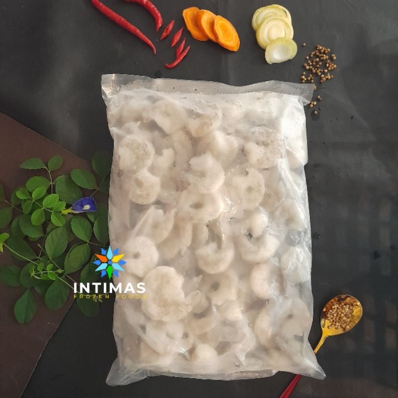

Seafood Udang Frozen 1kg Sudah Bersih Tanpa Kulit