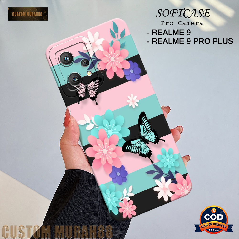 Case Realme 9 Dan Realme 9 Pro Terbaru - Fashion Case BUNGA - Casing Hp Realme 9 Dan Realme 9 Pro - 