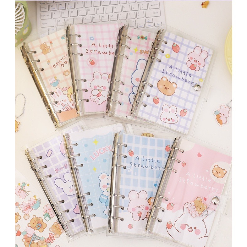

Buku Jurnal / Binder / Buku Diary / Notebook Rabbit / Journal Karakter ADA STICKER
