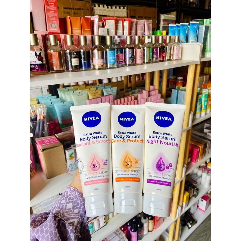 Lotion nivea extra white