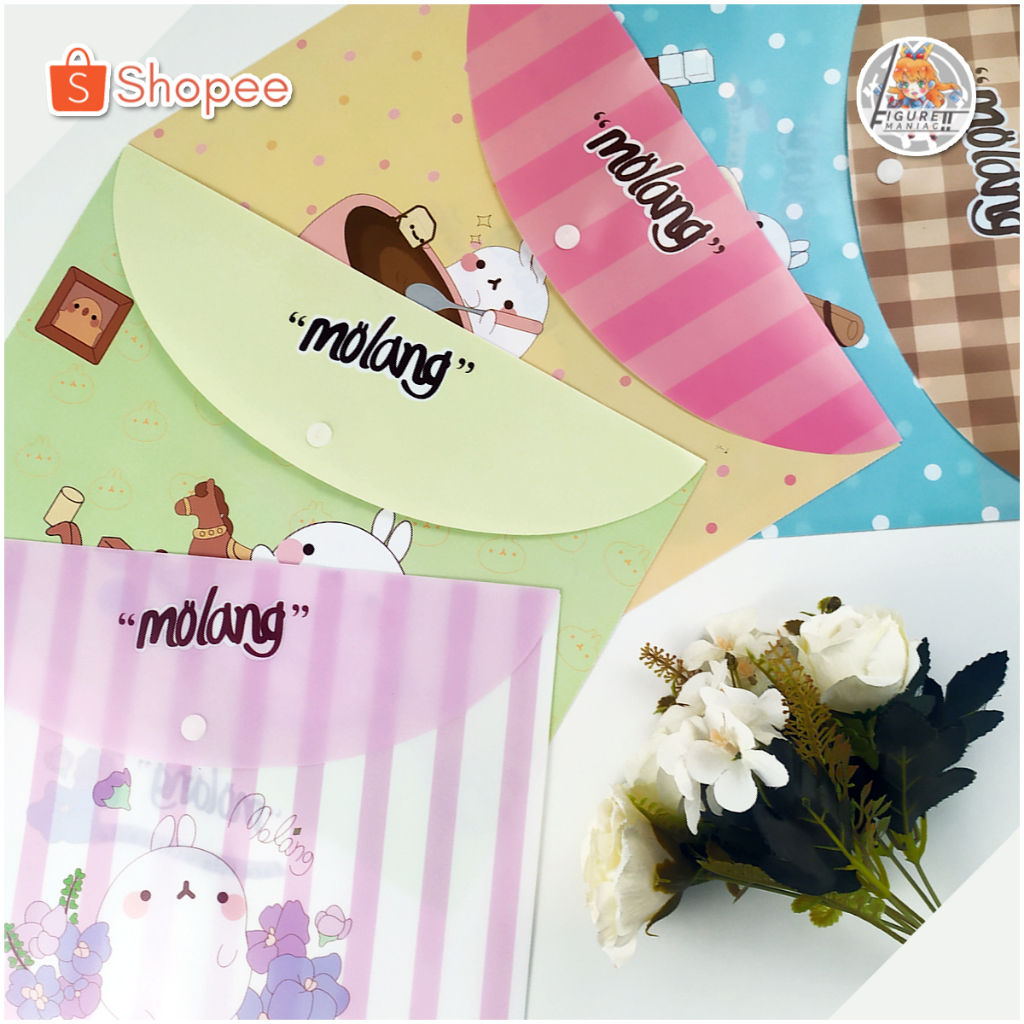 

Figure Maniac - MAP Plastik A4 Karakter Kartun Lucu MAP File Kancing Organizer Keras