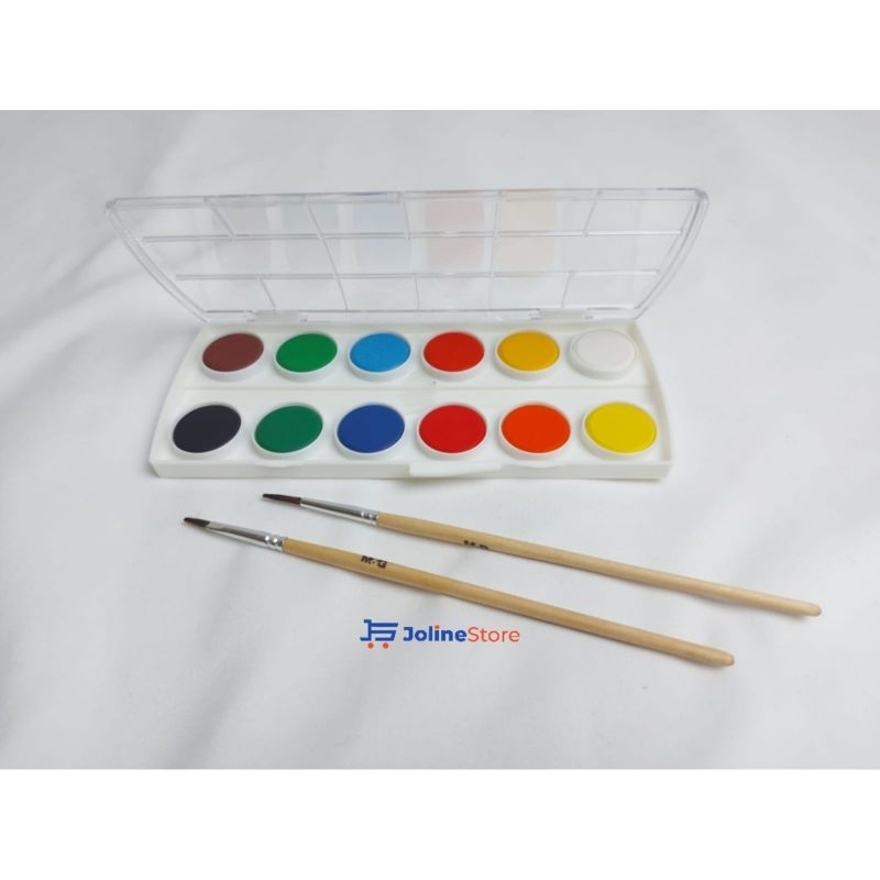 

Water Color Paint 12 - Cat Air 12 Warna