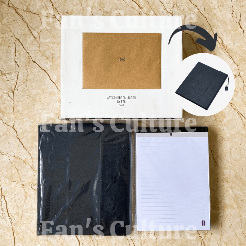 

[READY STOCK] Artist Made Collection by Suga (Yoongi) BTS Merch - Black Note & Cover