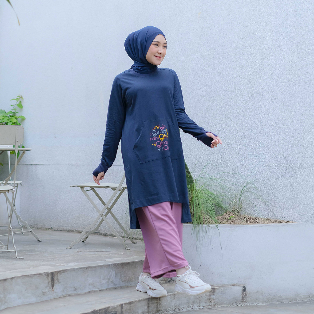 Qirani Setelan Olahraga Muslimah One Set Sport 001