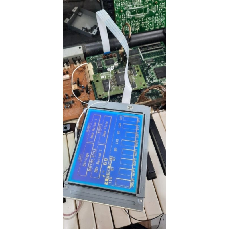 Lcd keyboard technics Kn2000