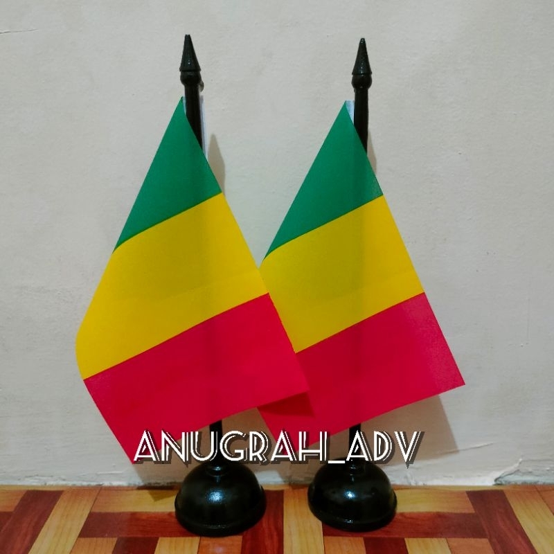 

tiang kayu bendera meja MALI