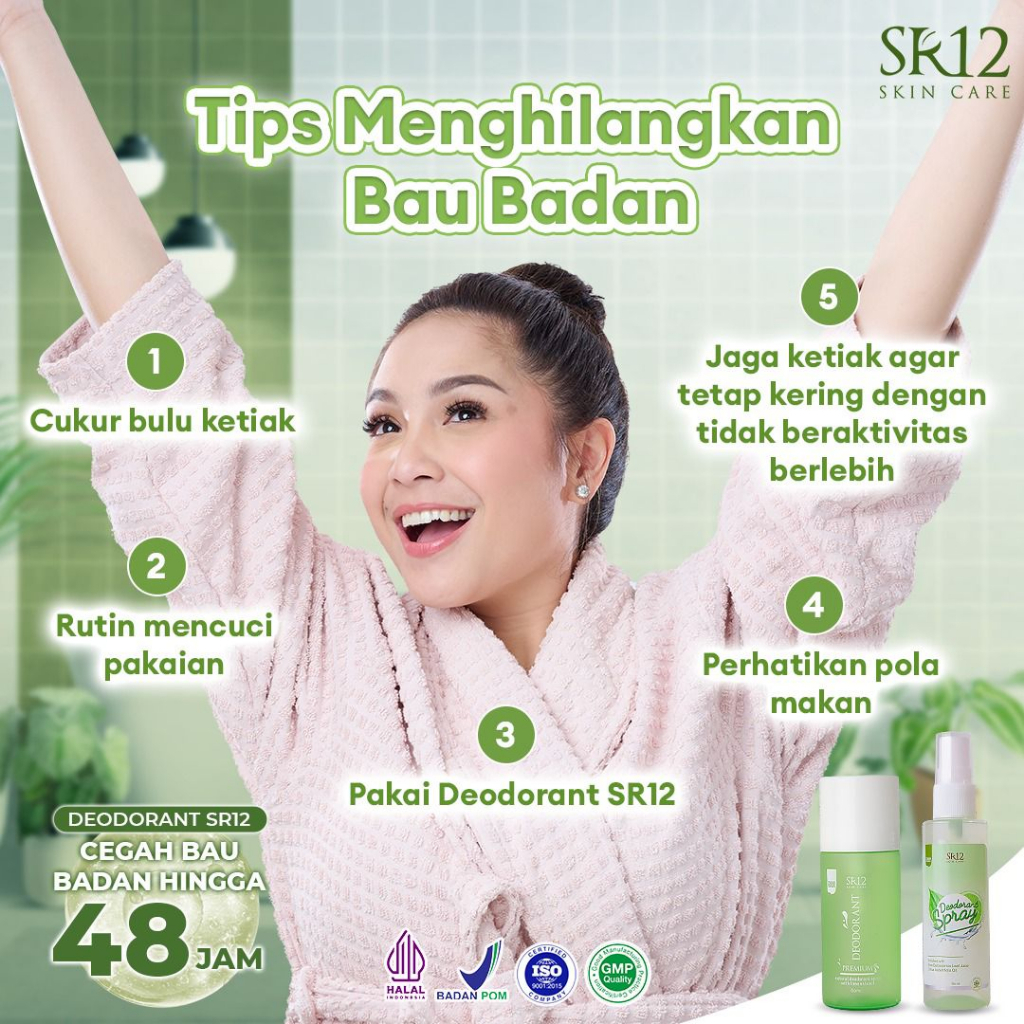 DEODORANT SPRAY SR12 / DEODORANT TAWAS SR12 / DEODORAN TAWAS / REKSONA DEODORAN / REKSONA DEODORAN W