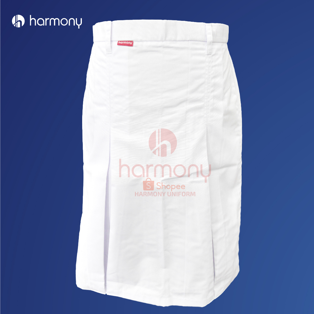Rok Span Pendek SMP Putih Pakaian Seragam Sekolah