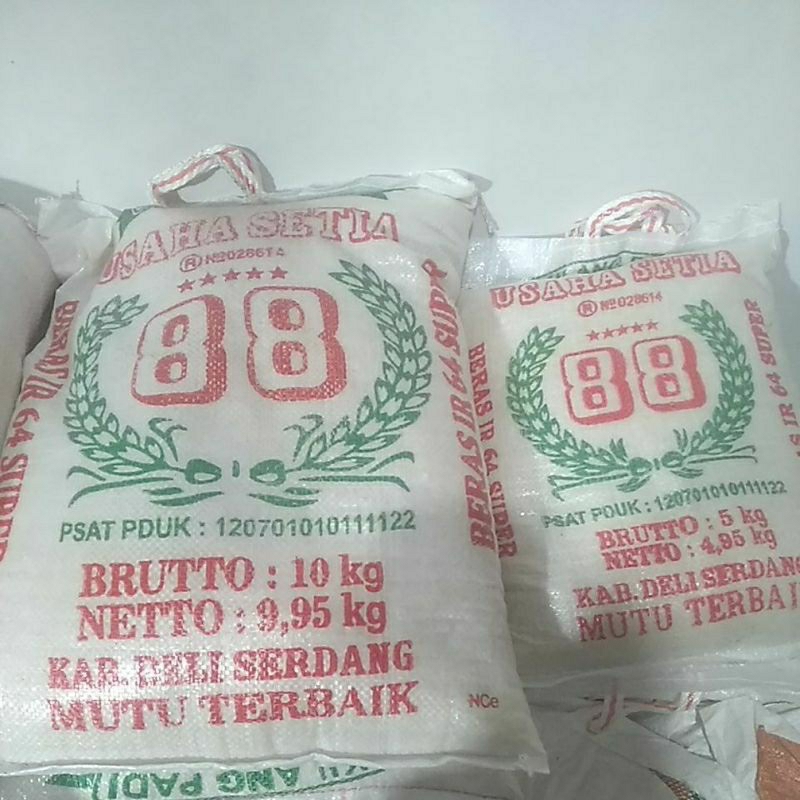 

Beras cap 88 enak 10kg