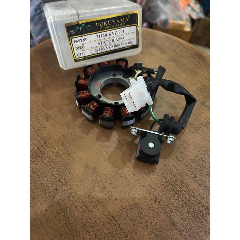 SPUL COMPLETE SUPRA X 125 HELM IN DAN SUPRA X 125 FI ( 3 KABEL )