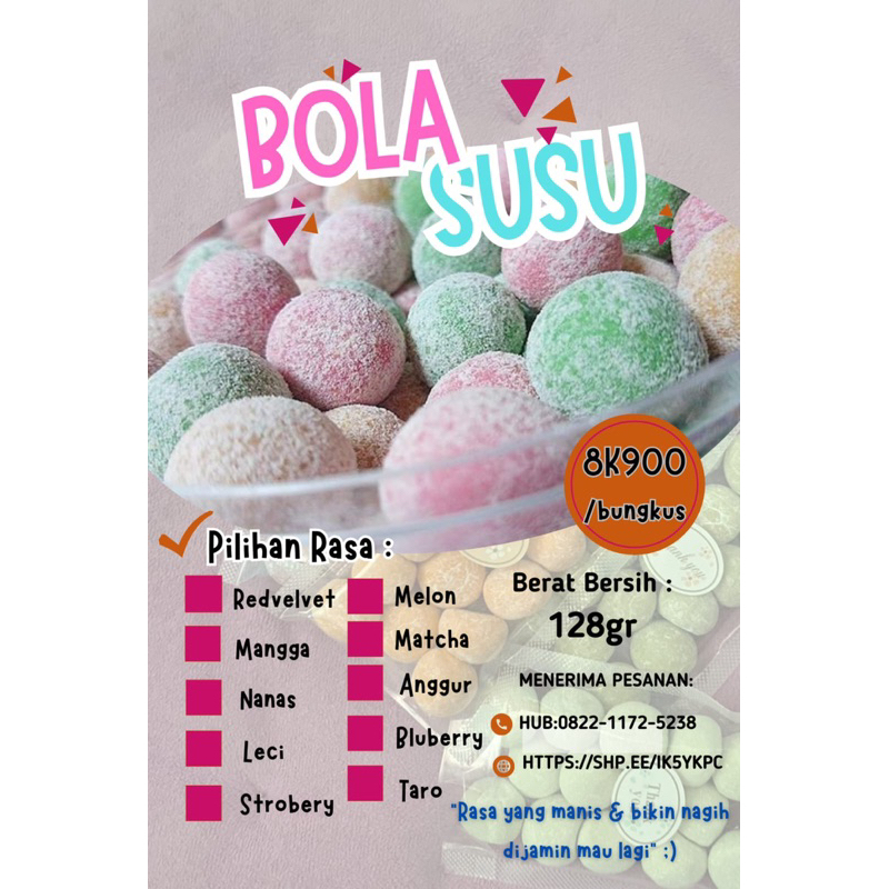 

bola- bola susu