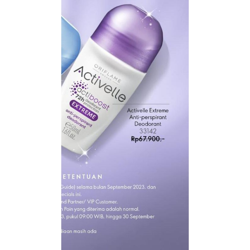 Deodorant activelle Ungu