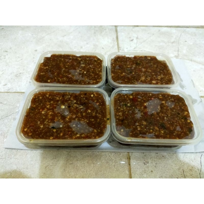 

Sambel Pecel Home-Made MAKNYUUS"Asli" Solo,@+-250gr(harga u 1kg)PEDEES