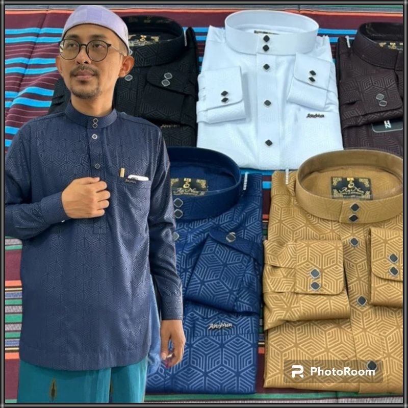 Koko Sultan Original Baju Koko Pria Dewasa Lengan Panjang Istemewa