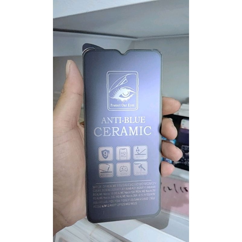 TG ceramic matte blue realme 5 5i 5s 5 pro realme 2 realme 2 pro 3 pro