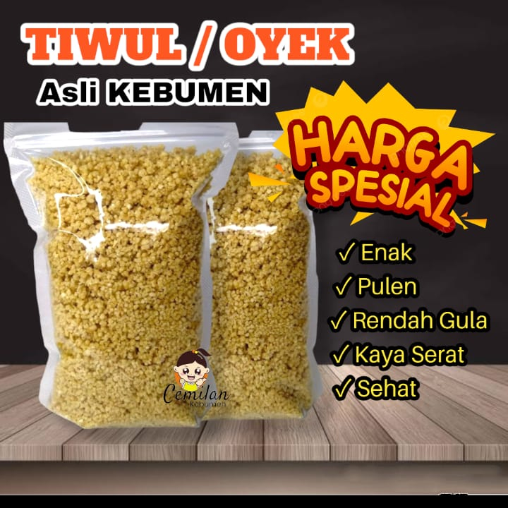 

Tiwul Oyek Singkong Instan Original 500gr